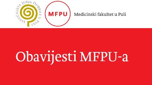 Obavijest o uputama za online upise u...