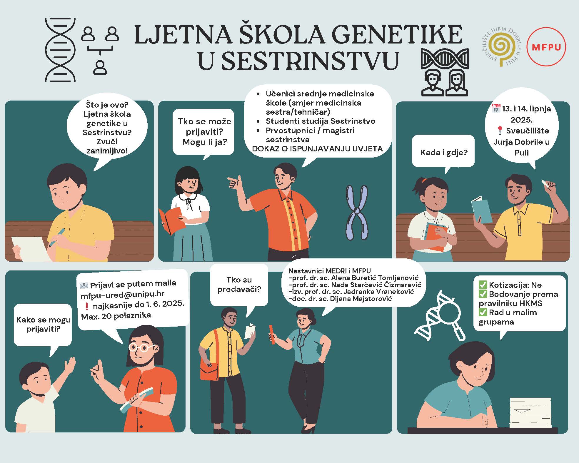 „Ljetna škola genetike u sestrinstvu“